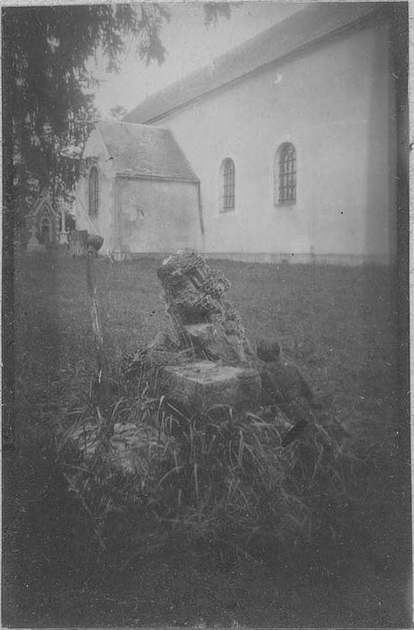 groupe sculpté : La Vision de saint Hubert