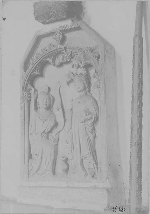 bas-relief : L'Annonciation