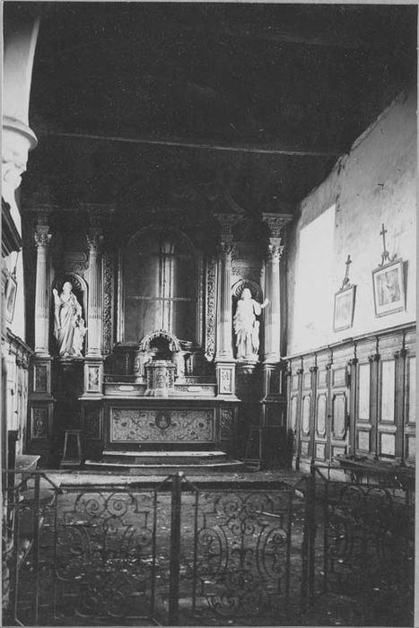 maître-autel, retable, statues : Saint Barthélémy, Saint Ouen, tableau - © Ministère de la Culture (France), Médiathèque du patrimoine et de la photographie, diffusion GrandPalaisRmn Photo