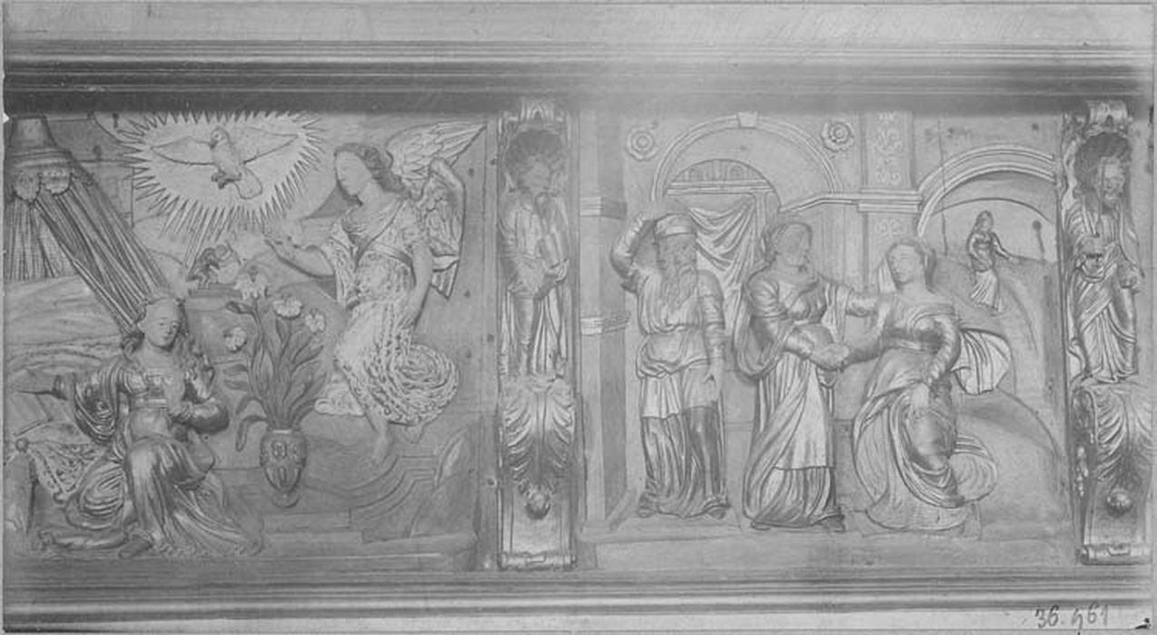 bas-reliefs : Scènes de la vie du Christ, vue partielle - © Ministère de la Culture (France), Médiathèque du patrimoine et de la photographie, diffusion GrandPalaisRmn Photo
