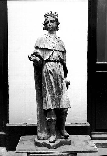 Statue en bois : saint Louis - © Ministère de la Culture (France), Médiathèque du patrimoine et de la photographie, diffusion RMN-GP