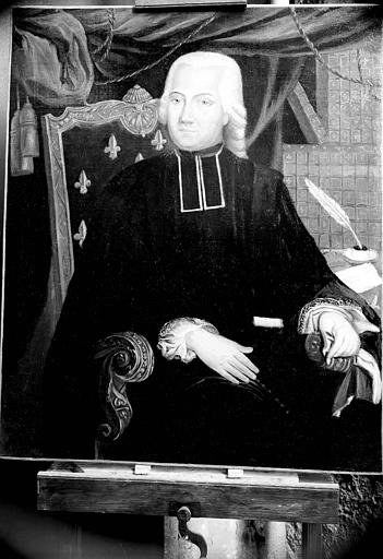 Peinture sur toile : portrait d'un abbé - © Ministère de la Culture (France), Médiathèque du patrimoine et de la photographie, diffusion RMN-GP