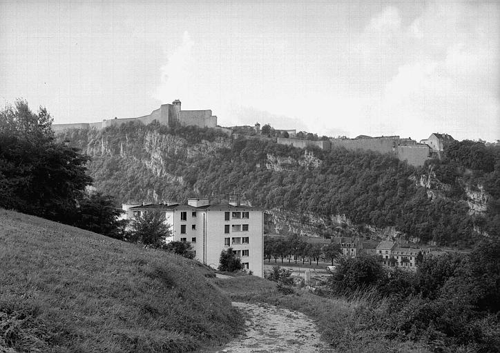 Vue des remparts côté nord-est