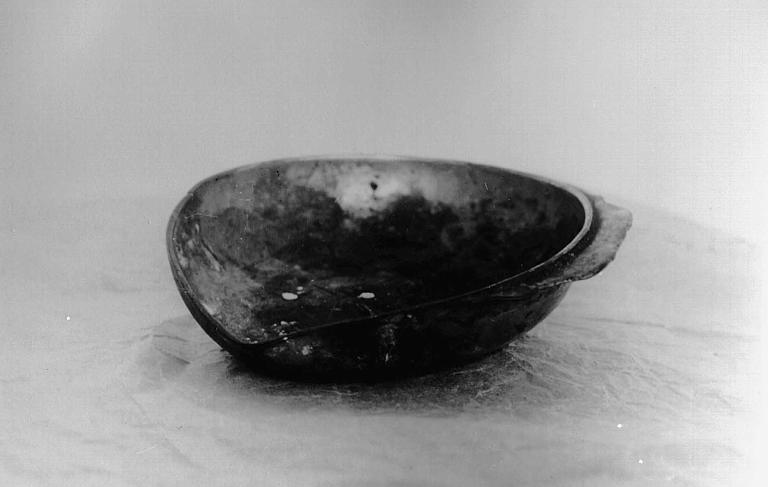 Coquille de baptême en argent