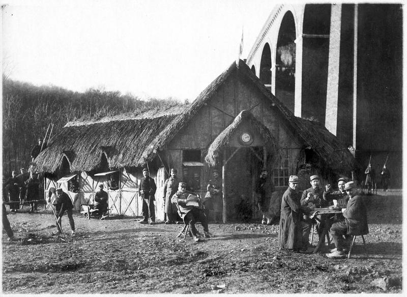 Maison construite par les G.V.C. [Garde des Voies de Communication]