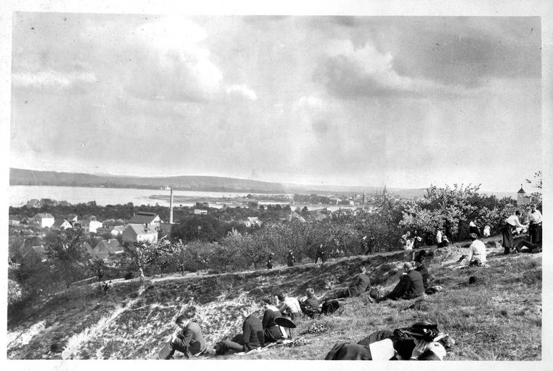 Pique-nique sur une colline