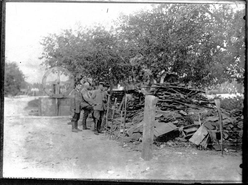 Fusils pris par les Allemands