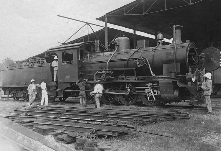 Locomotive. Machine de 40 tonnes Borsig