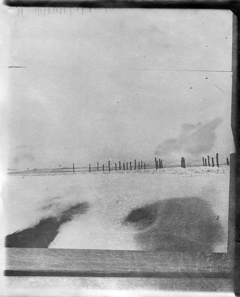 Réseaux de fils de fer barbelé sur le front français