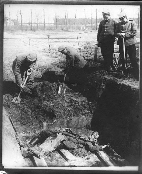 Comment les Allemands enterrent leurs morts