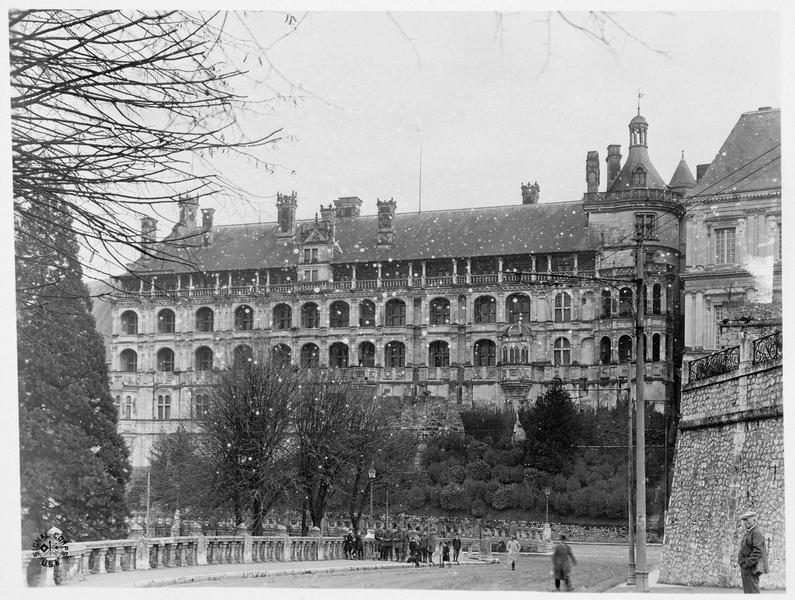 Vue du château de Blois