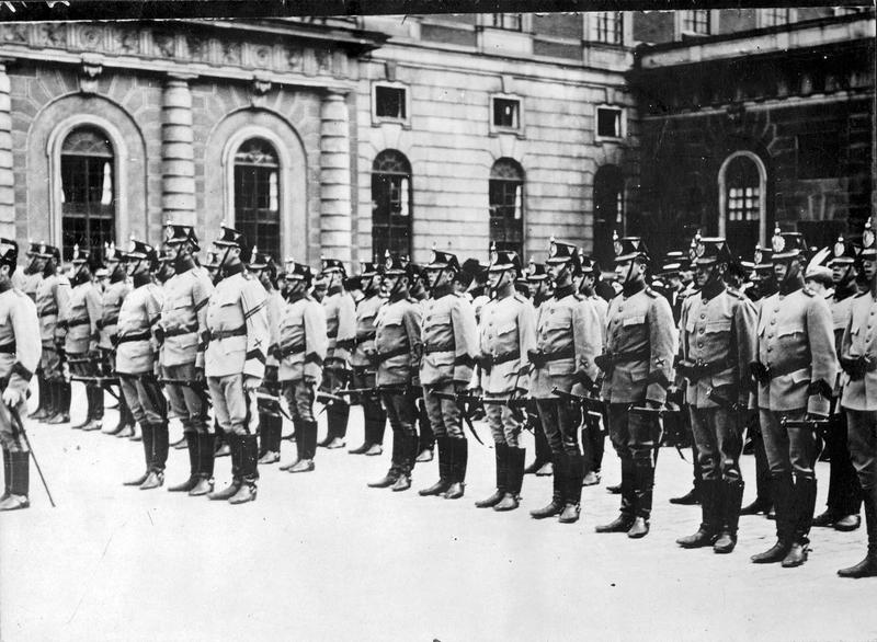 L'armée suédoise : artillerie passée en revue
