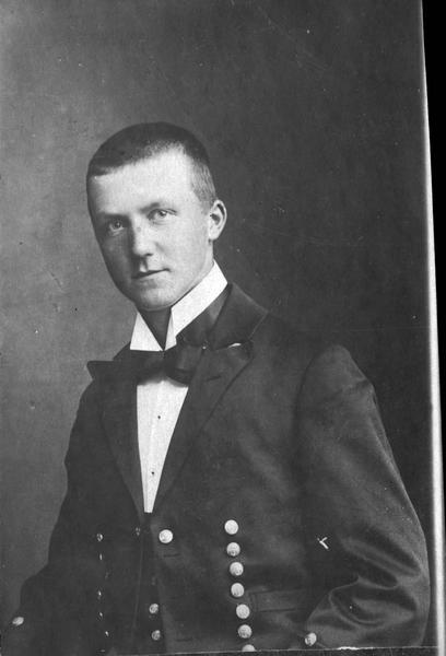 Portrait d'un homme, 5 mars 1917