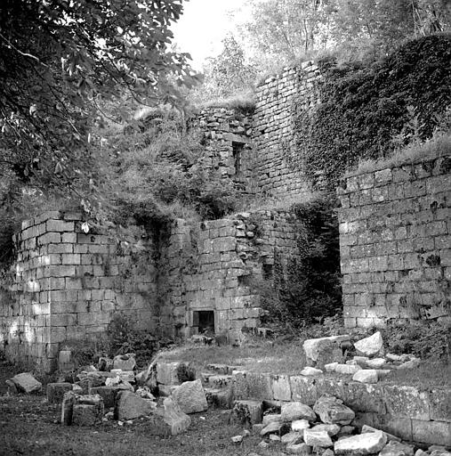 Ruines : vue intérieure