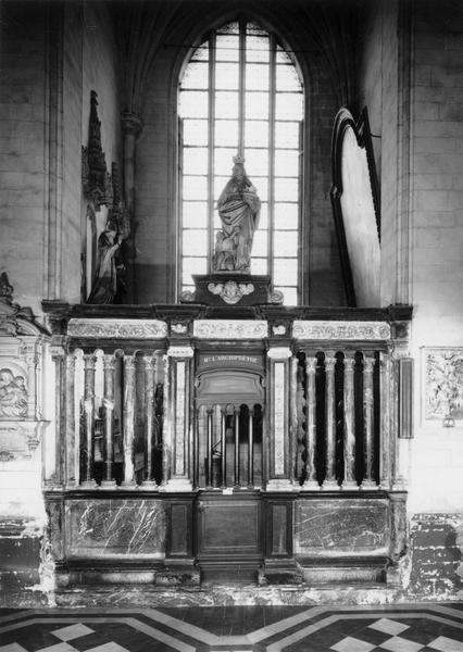 clôture de chapelle Sainte-Aldegonde - © Ministère de la Culture (France), Médiathèque du patrimoine et de la photographie (objets mobiliers), tous droits réservés