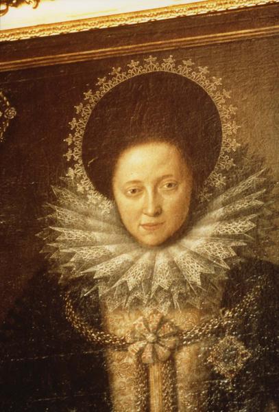 tableau : portrait de Marie Malbrancq, détail - © Ministère de la Culture (France), Médiathèque du patrimoine et de la photographie (objets mobiliers), tous droits réservés