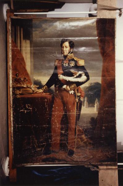 tableau : portrait de Louis Philippe