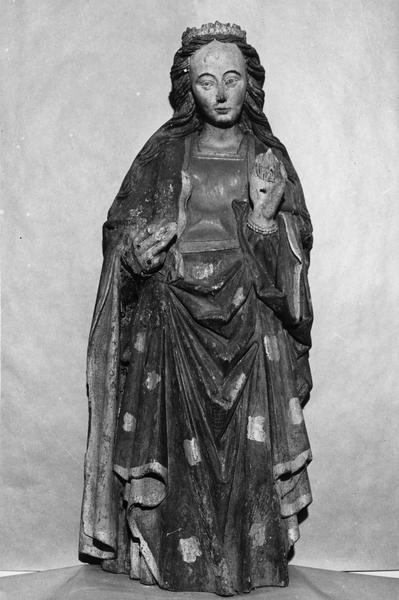statue : Vierge à l'Enfant (enfant manquant)