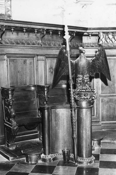 stalles du choeur - © Ministère de la Culture (France), Médiathèque du patrimoine et de la photographie (objets mobiliers), tous droits réservés