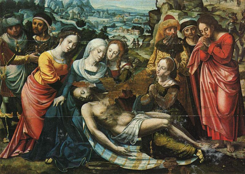 tableau : La Mise au tombeau