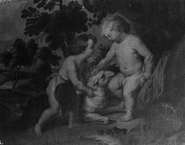 tableau : Enfant Jésus et saint Jean-Baptiste (l')
