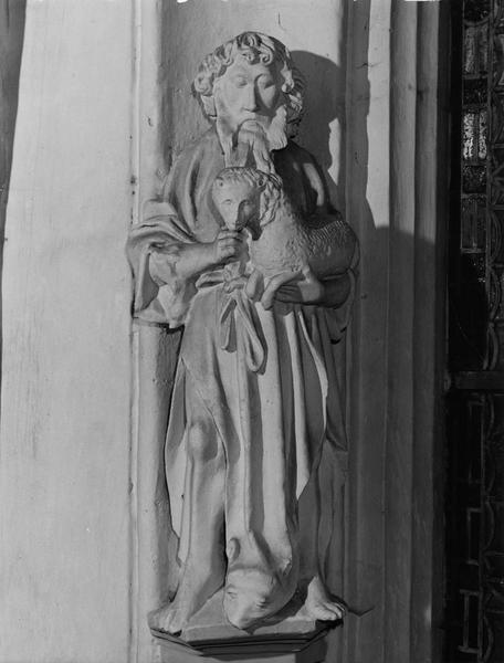 statue : saint Jean-Baptiste - © Ministère de la Culture (France), Médiathèque du patrimoine et de la photographie (objets mobiliers), tous droits réservés