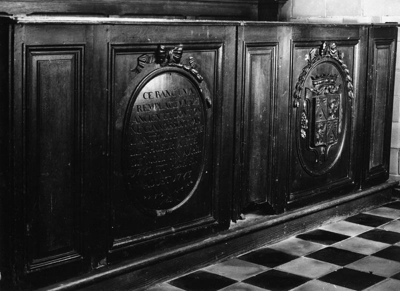 stalles des chantres - © Ministère de la Culture (France), Médiathèque du patrimoine et de la photographie (objets mobiliers), tous droits réservés