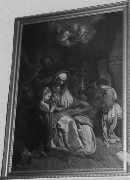 tableau : sainte Anne et la Vierge
