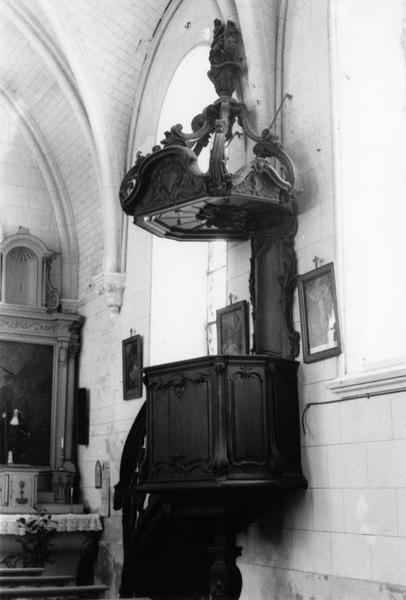 chaire à prêcher - © Ministère de la Culture (France), Médiathèque du patrimoine et de la photographie (objets mobiliers), tous droits réservés