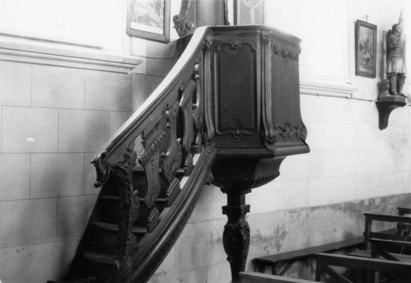 chaire à prêcher - © Ministère de la Culture (France), Médiathèque du patrimoine et de la photographie (objets mobiliers), tous droits réservés