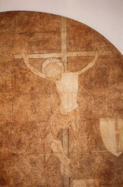 peinture monumentale : Christ en croix - © Ministère de la Culture (France), Médiathèque du patrimoine et de la photographie (objets mobiliers), tous droits réservés