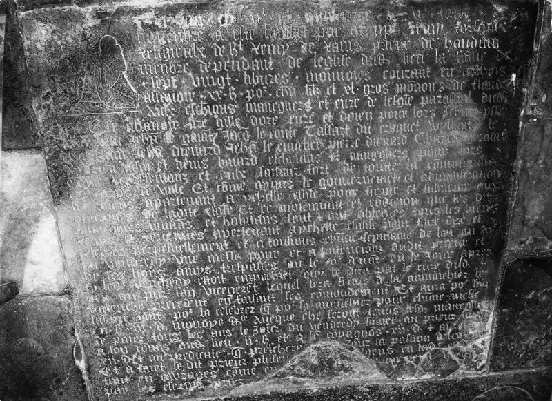 plaque commémorative - © Ministère de la Culture (France), Médiathèque du patrimoine et de la photographie (objets mobiliers), tous droits réservés