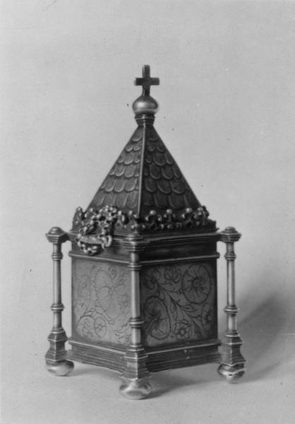 ampoule aux saintes huiles (chrémeau)