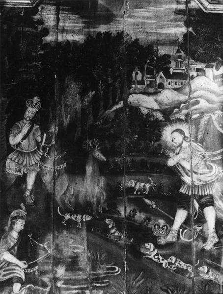 tableau : La Chasse de saint Hubert - © Ministère de la Culture (France), Médiathèque du patrimoine et de la photographie (objets mobiliers), tous droits réservés