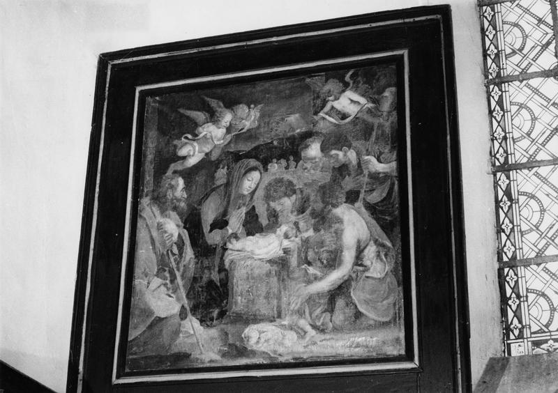 tableau : adoration des bergers (l')