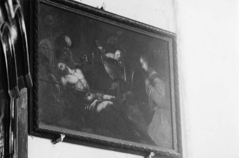 tableau, cadre : déploration sur le Christ mort (la)