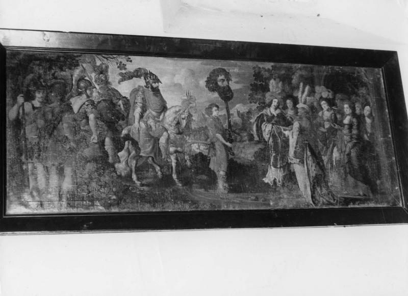 tableau : triomphe de David sur Goliath (le)