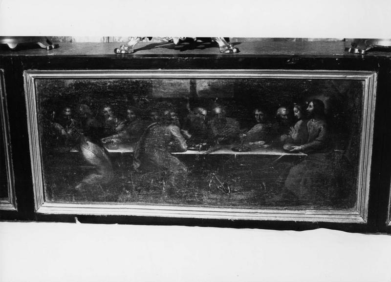tableau (panneau peint) : La Cène - © Ministère de la Culture (France), Médiathèque du patrimoine et de la photographie (objets mobiliers), tous droits réservés