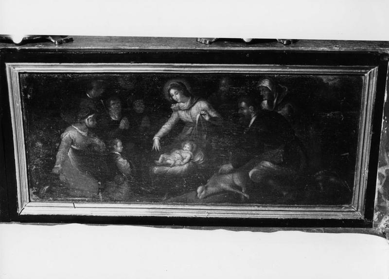 tableau (panneau peint) : La Nativité - © Ministère de la Culture (France), Médiathèque du patrimoine et de la photographie (objets mobiliers), tous droits réservés