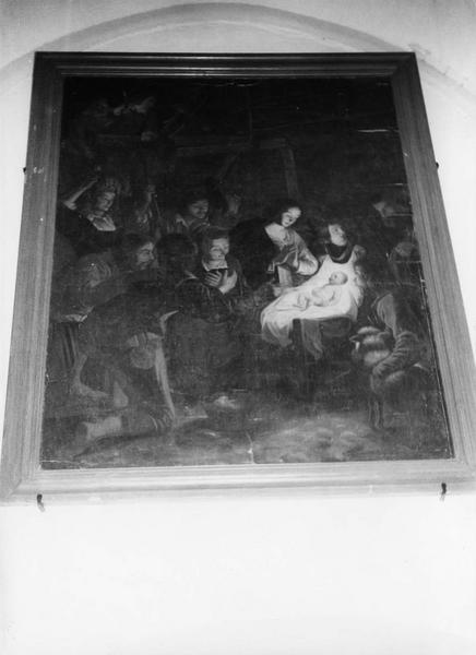 tableau : adoration des bergers (l') - © Ministère de la Culture (France), Médiathèque du patrimoine et de la photographie (objets mobiliers), tous droits réservés