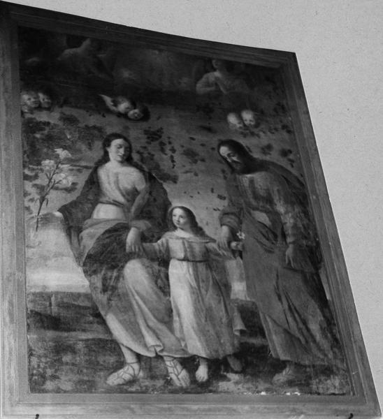 tableau : sainte famille (la) - © Ministère de la Culture (France), Médiathèque du patrimoine et de la photographie (objets mobiliers), tous droits réservés