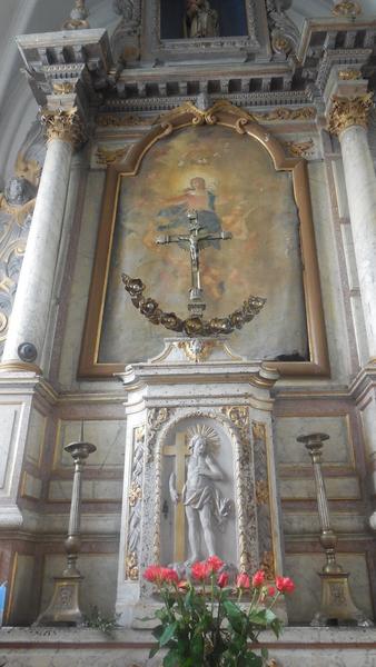 crucifix de l'autel latéral nord