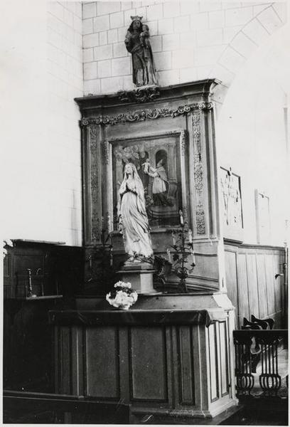 retable latéral nord, vue générale