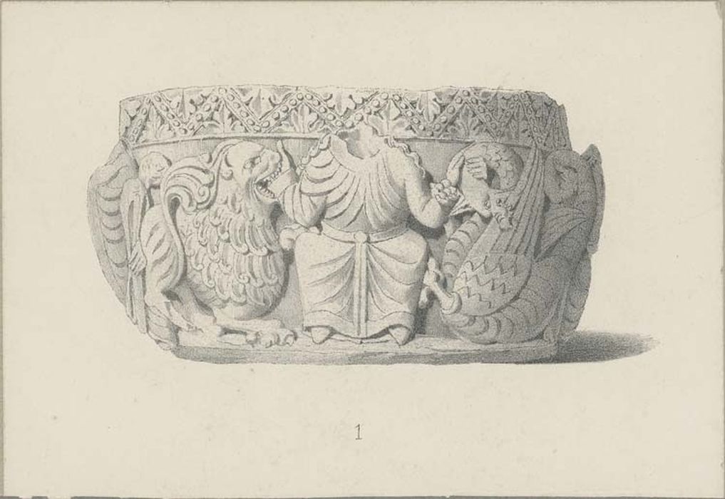 bénitier (document imprimé) - © Ministère de la Culture (France), Médiathèque du patrimoine et de la photographie, diffusion GrandPalaisRmn Photo