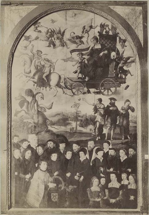 tableau : le Triomphe de la religion