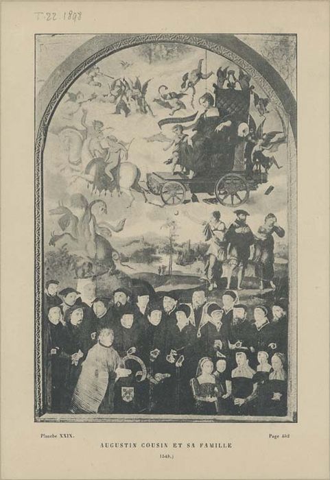 tableau : le Triomphe de la religion (document imprimé)