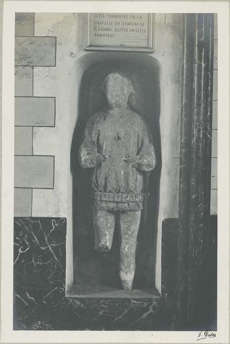 statue (gisant) : Enguerrand d'Eudin