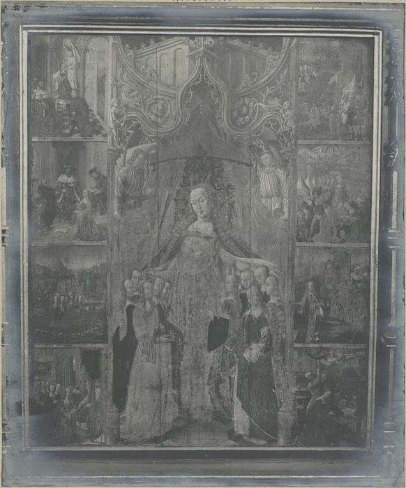 tableau : Légende de sainte Ursule et des onze mille Vierges (la)