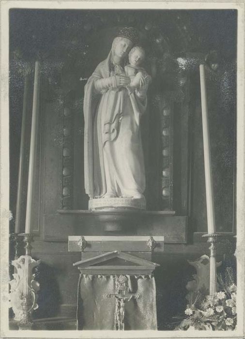 statue : Vierge à l'Enfant - © Ministère de la Culture (France), Médiathèque du patrimoine et de la photographie, diffusion GrandPalaisRmn Photo