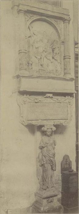 Monument funéraire de François d'Audenfort et de ses deux épouses, Barbe de la Fosse et Marie Goson - © Ministère de la Culture (France), Médiathèque du patrimoine et de la photographie, diffusion GrandPalaisRmn Photo